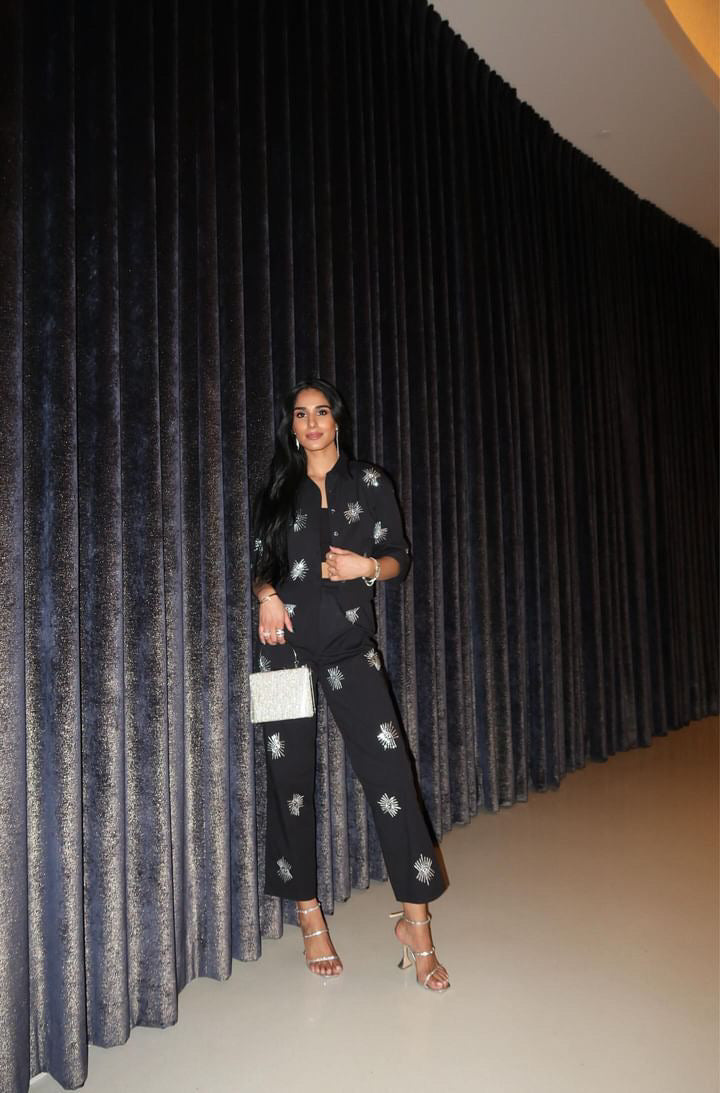 EVIL EYE CO-ORD SET (BLACK)