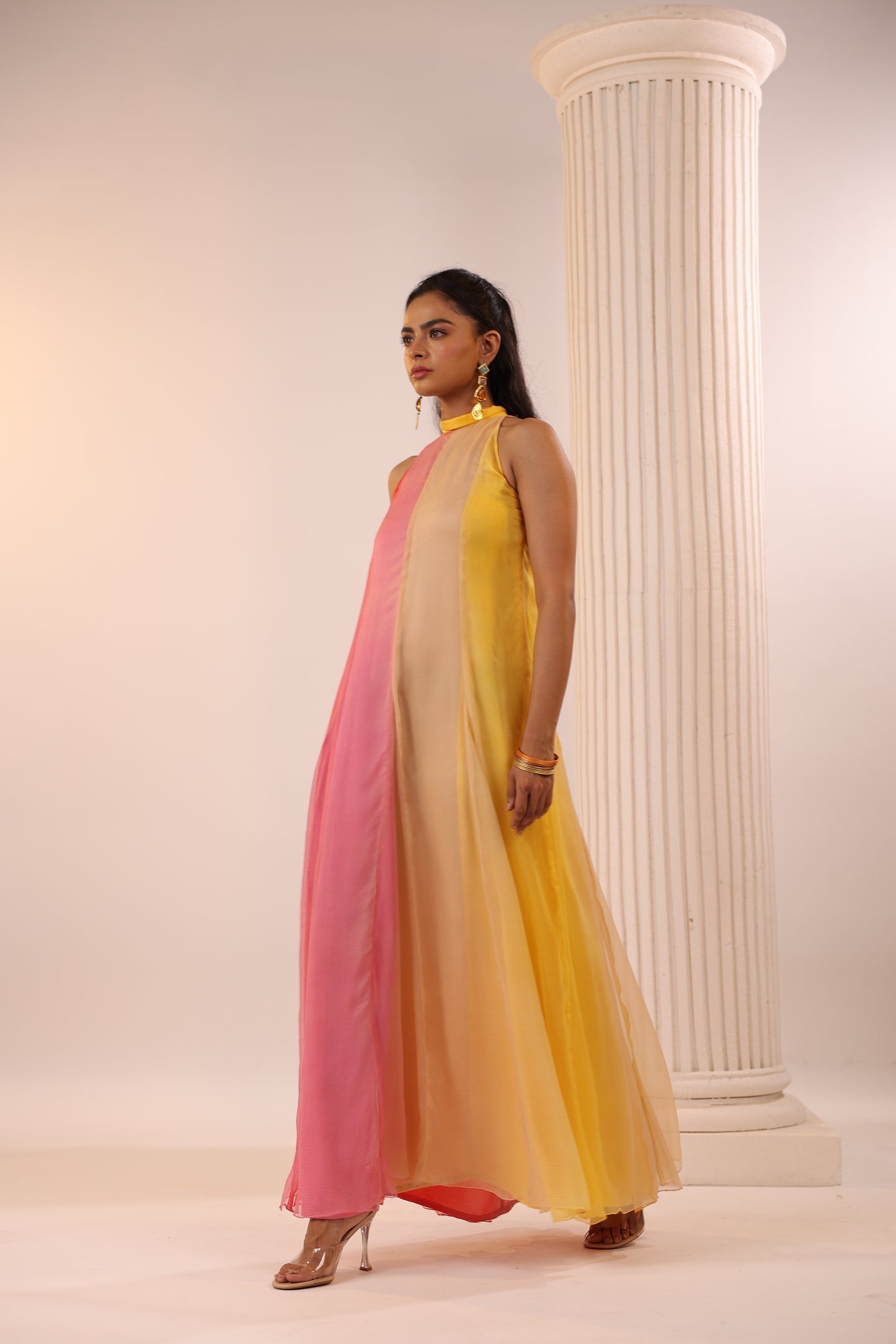 ‘SUNSET’ TIE & DYE DRESS